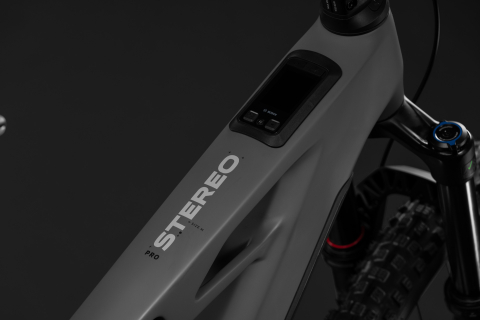 BICICLETA ELECTRICA CUBE STEREO HYBRID ONE44 HPC PRO 800 OLDGREY BLACK 2027 cadru L (20") - roti 29 [2]