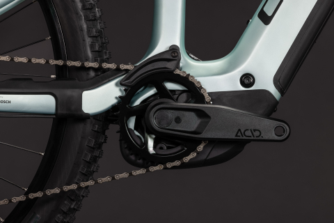 BICICLETA ELECTRICA CUBE STEREO HYBRID ONE44 HPC PRO 800 PEARLAQUA BLACK 2027 cadru S (16") - roti 27.5 [4]
