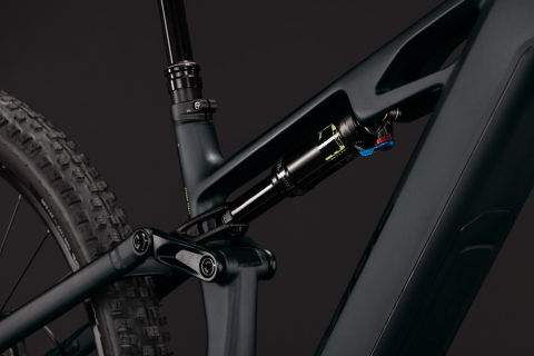BICICLETA ELECTRICA CUBE STEREO HYBRID ONE44 HPC RACE 800 COAL GREEN 2027 cadru M (18") - roti 29 [4]