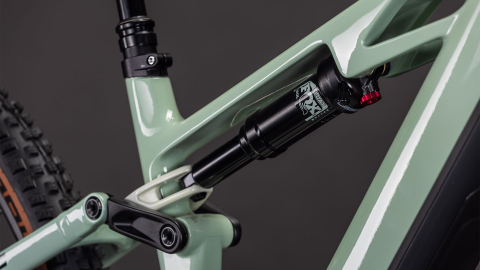 BICICLETA ELECTRICA CUBE STEREO HYBRID ONE44 HPC RACE 800 DRIEDHERBS BLACK 2026 cadru S (16") - roti 27.5 [3]