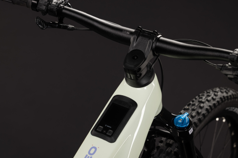 BICICLETA ELECTRICA CUBE STEREO HYBRID ONE44 HPC RACE 800 MELLOWYELLOW LILAC 2027 cadru XL (22") - roti 29 [1]