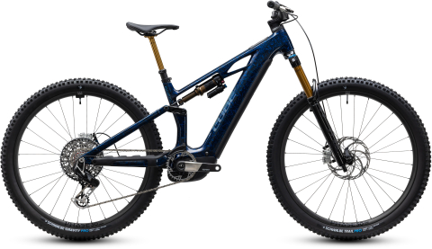 Biciclete - BICICLETA ELECTRICA CUBE STEREO HYBRID ONE44 HPC SLT 800 SPLINTERNAVY PRIZM 2027 cadru M (18") - roti 29