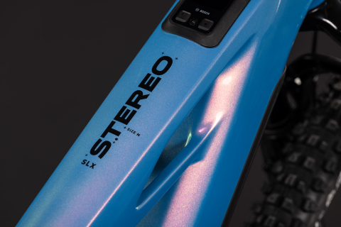 BICICLETA ELECTRICA CUBE STEREO HYBRID ONE44 HPC SLX 800 DREAM BLACK 2027 cadru S (16") - roti 27.5 [2]