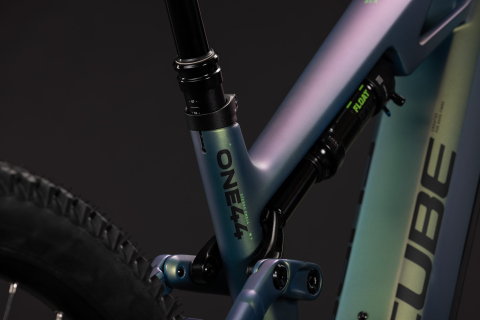 BICICLETA ELECTRICA CUBE STEREO HYBRID ONE44 HPC SLX 800 JUNGALI BLACK 2027 cadru M (18") - roti 29 [2]