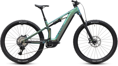 Biciclete - BICICLETA ELECTRICA CUBE STEREO HYBRID ONE44 HPC SLX 800 JUNGALI BLACK 2027 cadru M (18") - roti 29