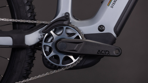 BICICLETA ELECTRICA CUBE STEREO HYBRID ONE44 HPC SLX EVO 800 SLATEGREY BLACK 2026 cadru L (20") - roti 29 [3]