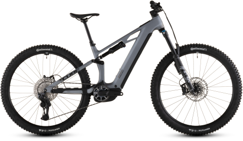 Ciclism - BICICLETA ELECTRICA CUBE STEREO HYBRID ONE44 HPC SLX EVO 800 SLATEGREY BLACK 2026 cadru XL (22") - roti 29