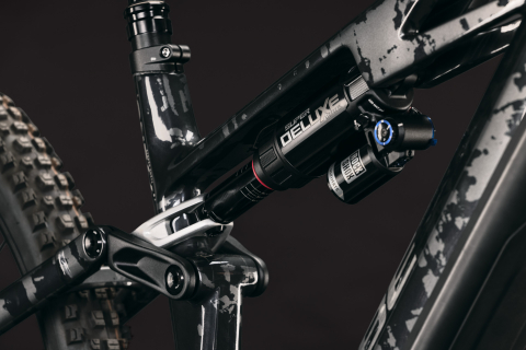 BICICLETA ELECTRICA CUBE STEREO HYBRID ONE44 HPC SUPER TM 800 GRAPHITEGLITCH GREY 2027 cadru M (18") - roti 29 [4]