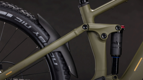 BICICLETA ELECTRICA CUBE STEREO HYBRID ONE44 PRO 800 DUSTYOLIVE GOLD 2026 cadru M (18") - roti 29 [2]