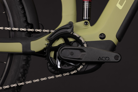 BICICLETA ELECTRICA CUBE STEREO HYBRID ONE44 PRO 800 FE SOFTWILLOW GREEN 2027 cadru L (20") - roti 29 [3]