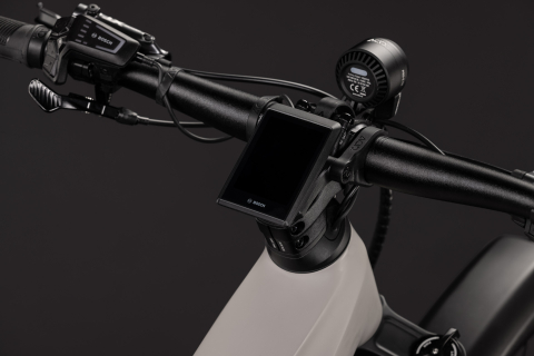 BICICLETA ELECTRICA CUBE STEREO HYBRID ONE44 SLX 800 FE OATGREY GREY 2027 cadru S (16") - roti 27.5 [1]