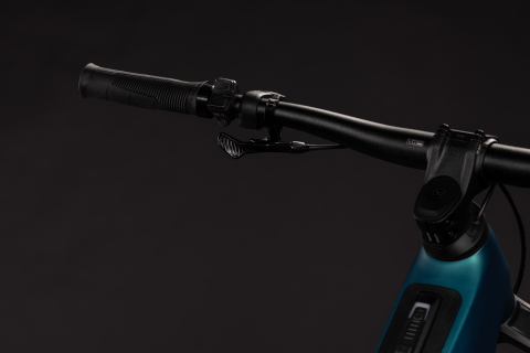 BICICLETA ELECTRICA CUBE STEREO HYBRID ONE77 HPC RACE 800 METALLICPETROL BLACK 2027 L [1]