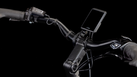 BICICLETA ELECTRICA CUBE SUPREME HYBRID COMFORT PRO 500 EASY ENTRY GREY LUNAR 2025 cadru 54cm - roti 28" [2]