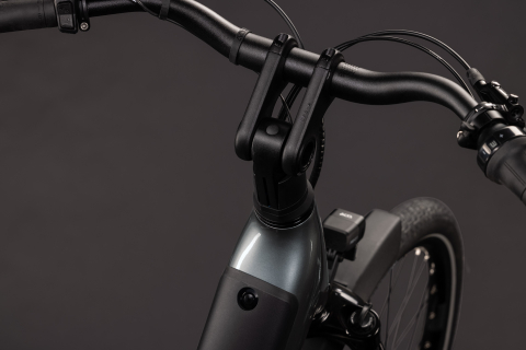 BICICLETA ELECTRICA CUBE SUPREME RT HYBRID DELUXE EX 600 EASY ENTRY QUICKSILVER GREY 2027 cadru 54cm - roti 28 [1]