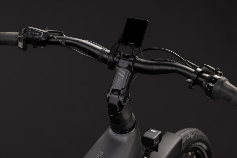 BICICLETA ELECTRICA CUBE TOURING HYBRID DELUXE SLX 800 SLABGREY CHROME 2027 54 cm [2]