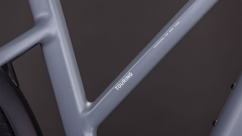 BICICLETA ELECTRICA CUBE TOURING HYBRID PRO 800 TRAPEZE PEARLGREY GREY 2026 50 cm [3]