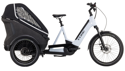 Biciclete - BICICLETA ELECTRICA CUBE TRIKE FAMILY HYBRID 1500 FLASHWHITE REFLEX 2025 One Size