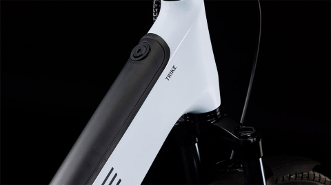 BICICLETA ELECTRICA CUBE TRIKE HYBRID FAMILY 750 FLASHWHITE REFLEX 24/20INCH One Size [1]