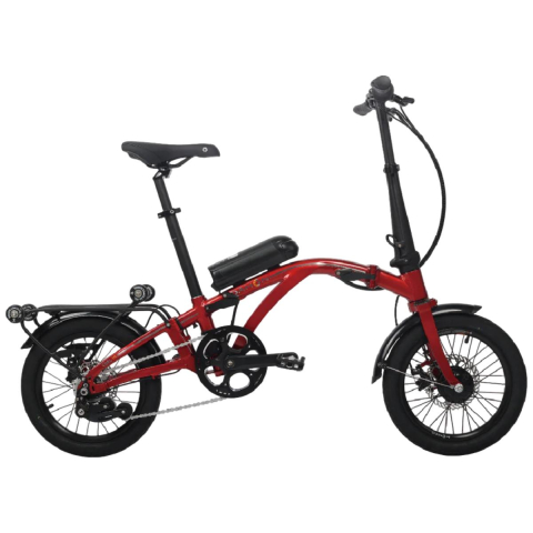 Ciclism - BICICLETA ELECTRICA DAHON CURL EI4 16INCH Rosu