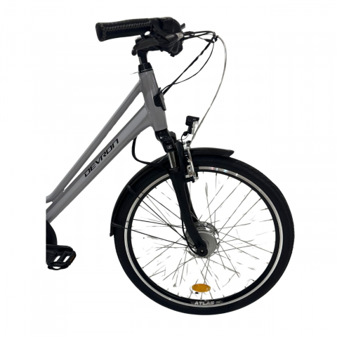 Bicicleta Electrica Devron 26120 - 26 Inch, M, Argintiu [2]