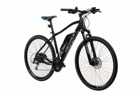 Bicicleta Electrica Devron 28161 - 28 Inch, 490mm, Negru [1]
