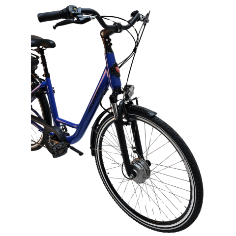 Bicicleta electrica Devron 28220 - 28 inch, M, Albastru [1]