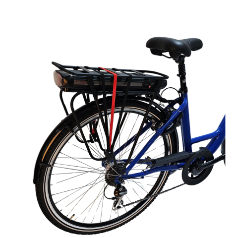 Bicicleta electrica Devron 28220 - 28 inch, M, Albastru [4]
