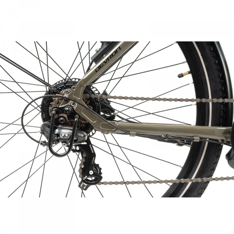 Bicicleta Electrica Devron 28426RM - 28 Inch, M, Gri [4]