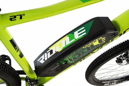 Bicicleta Electrica Devron Riddle M1.7 E-Bike M Neon 27.5 Inch [2]