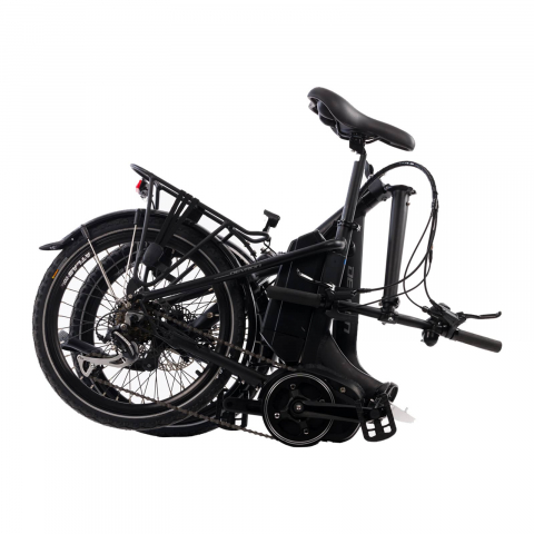 Bicicleta Electrica Pliabila Devron 20126 - 20 Inch, M, Negru [2]