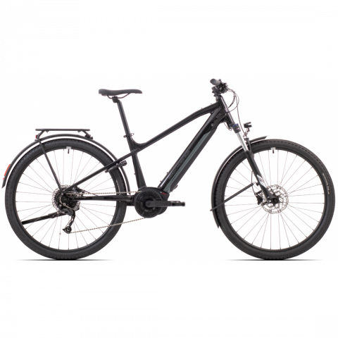 Ciclism - Bicicleta Electrica Rock Machine Torrent e50-29 B Touring 29 Gloss Black/Grey 17.0 - (M)