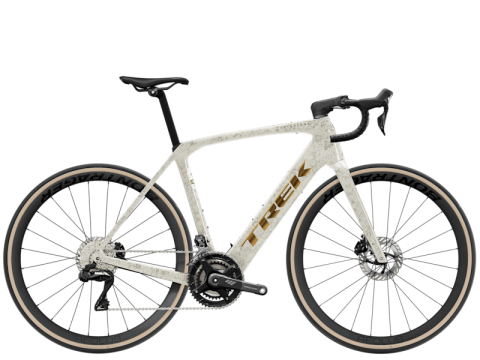 Biciclete - Bicicleta electrica Trek Domane+ SLR 7 EU Era White/Supernova Marble 58 cm