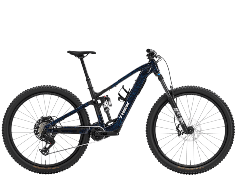 Biciclete - Bicicleta electrica Trek FUEL+ EX 8 EU Trek Black/Purple Flip Splatter S