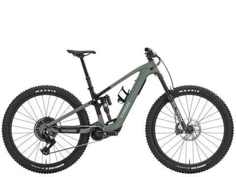 Biciclete - Bicicleta electrica Trek FUEL+ EX 9.8 EA90 EU Lichen Green/Keswick Green Splatter S