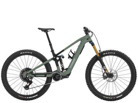 Biciclete - Bicicleta electrica Trek FUEL+ LX 9.8 EA90 EU Lichen Green/Keswick Green Splatter S