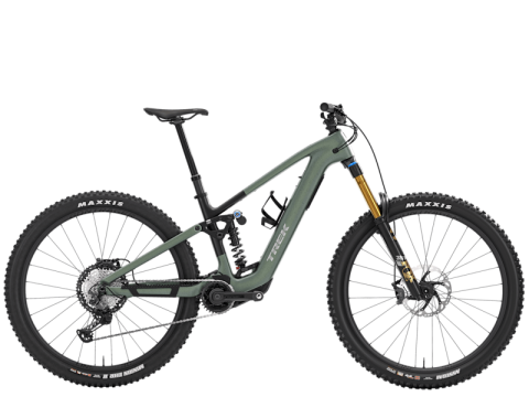Biciclete - Bicicleta electrica Trek FUEL+ LX 9.8 XT EU Lichen Green/Keswick Green Splatter S