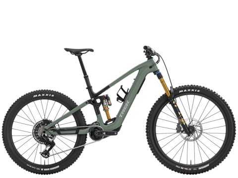 Biciclete - Bicicleta electrica Trek FUEL+ MX 9.8 EA90 EU Lichen Green/Keswick Green Splatter XL