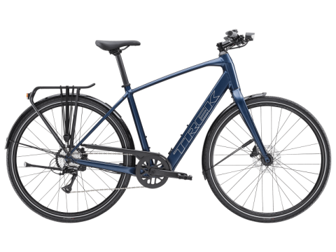 Ciclism - BICICLETA ELECTRICA TREK FX+ 2 SO LT SATIN MULSANNE BLUE XL