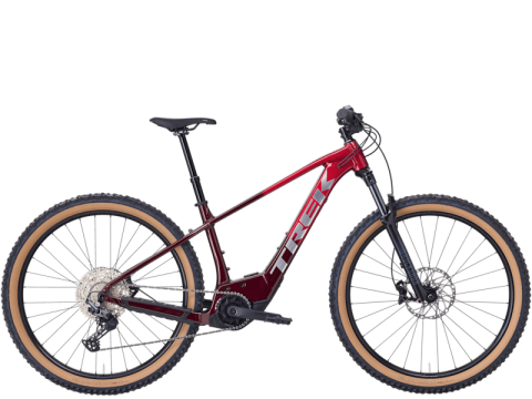 Biciclete - Bicicleta electrica Trek Marlin+ 8 EU Fury Red/Lithium Fade XS (27.5 - roti)