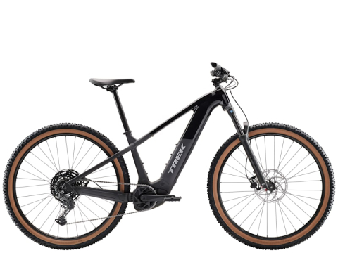 Biciclete - Bicicleta electrica Trek Powerfly+ 4 800EU Gloss Dark Star/Matte Dark Web M (29 - roti)