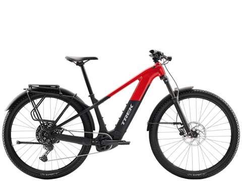Biciclete - Bicicleta electrica Trek Powerfly+ 4EQ EU Gloss Radioactive Red/Matte Dark Sta S (27.5 - roti)