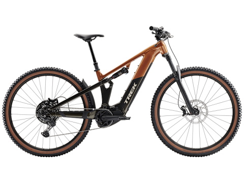 Ciclism - BICICLETA ELECTRICA TREK POWERFLY FS+ 4 EU PENNYFLAKE/BLACK OLIVE L (29 - ROTI)