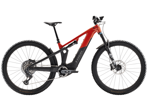 Ciclism - BICICLETA ELECTRICA TREK POWERFLY FS+ 8 EU GLOSS LAVA/MATTE DARK WEB XL (29 - ROTI)