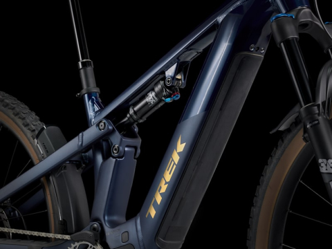 BICICLETA ELECTRICA TREK POWERFLY FS+ 8 EU MATTE/GLOSS MULSANNE BLUE M (29 - ROTI) [4]