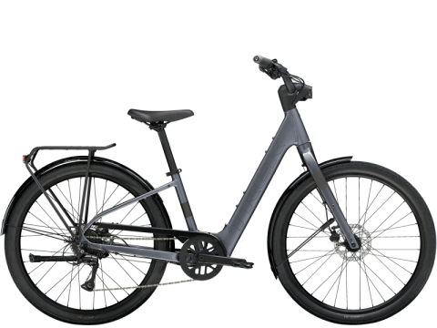 Biciclete - Bicicleta electrica Trek Verve+ 1 LS LT Galactic Grey S