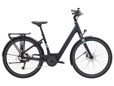 Biciclete - Bicicleta electrica Trek Verve+ 1 LS Matte Deep Dark Blue M