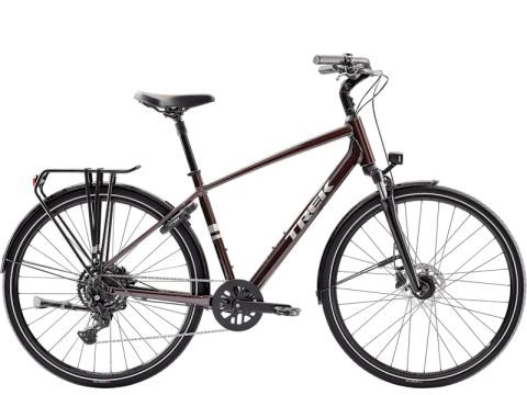 Biciclete de trekking - Bicicleta electrica Trek Verve SO EQ Dark Carmine XXL