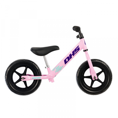 Ciclism - Bicicleta fara pedale DHS RIDE-ON Roz