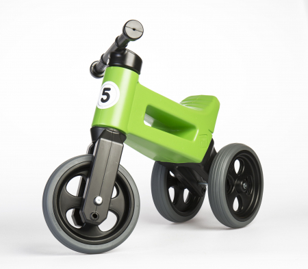 Ciclism - Bicicleta fara pedale Funny Wheels RIDER SPORT 2 in 1 Green