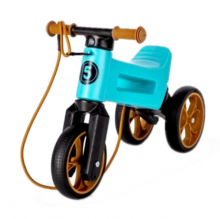 Ciclism - Bicicleta fara pedale Funny Wheels Rider SuperSport 2 in 1 Aqua